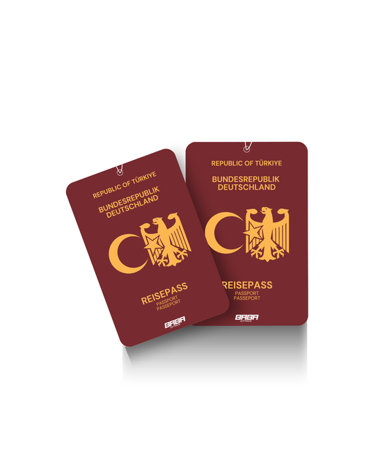 Türkiye x Deutschland Duftanhänger - Baba Duftbaum