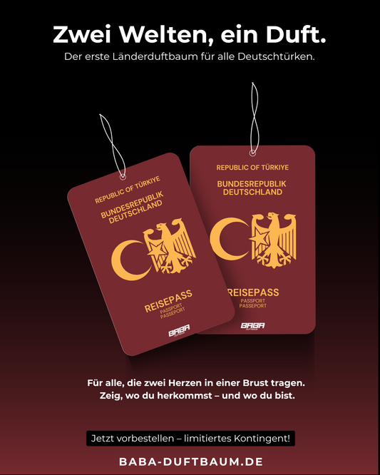 Türkiye x Deutschland Duftbaum